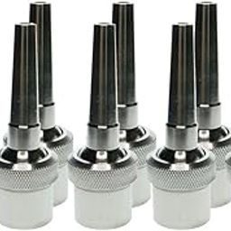 UJEAVETTE 10Pcs Adjustable Stainless Steel Universal Straight Garden Fountain Nozzle-picture-24