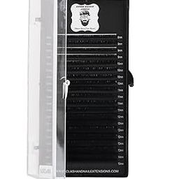 Volume Dcurl-0.05mm Thikness-8-15mm Mix Length Eyelash Extensions 20 Rows Tray Black Semi-Permanent Eyelashes Extensions Lash-17