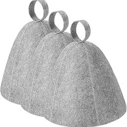 THE STYLE SUTRA 3 Pieces Sauna Hats Russian Bath Hats Bath Shower Hats for Bathing SPA Women-picture-13