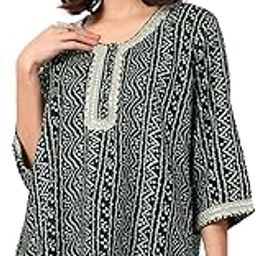 Maternity Zipless Feeding Top for Women | 100% Rayon Pre & Post Pregnancy Bandhani Printed Top for Pregnant Woman | Nursing Top for Easy Breastfeeding for Mothers-image-64