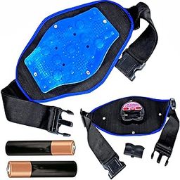 Slimming Belt Vibrator Massager Machine abs Exerciser Waist Support Belt Ab Belt Trainer, Stomach Wrap Tummy Belt Belly Tummy Yoga Exercise Size Free-14
