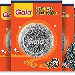 Gala Steel Scrubber Combo Set (Pack of 6)-23