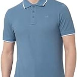 Solid Cotton Polo T Shirt for Men, Half Sleeve Tees, Slim Fit Casual Mens Polo Tshirt, Everyday Wear Soft & Breathable Fabric Cotton T-Shirt for Man-image-57