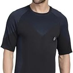 VIMAL JONNEY Printed Round Neck Polyester Lycra Half Sleeves Men Slim Fit Tshirt-picture-29