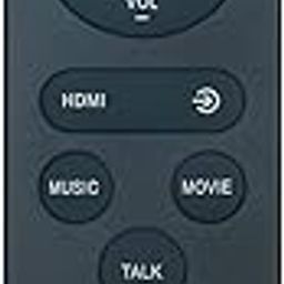 Replacement Remote Control Applicable for Onn 32" Soundbar Speaker 100056522 32 Inch Sound Bar System-image-1