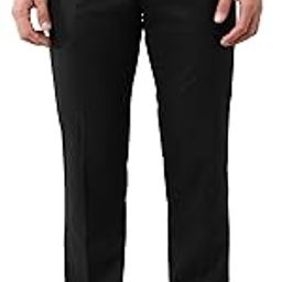 Men's Tailored Fit Checked Trousers-picture-36