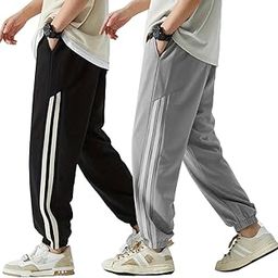 Lymio Track Pant for Men || Regular Fit || Track Pants || Full Elastic Jogger Track Pant || Available in Combo Pack of 2 (TP-32-33)-image-87