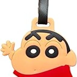 TraveEssentialz Shinchan Luggage Tag for Travel & Easy Identification for Bags | Cute Silicon Luggage Tags for Suitcases | Travel Essential Item-picture-53