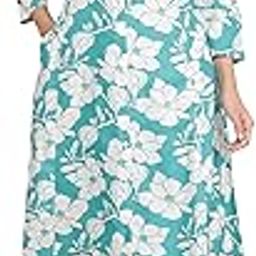 Women's Cotton Floral Printed Mandarin Collar A-Line Kurti with Pant (Sky Blue)-image-76