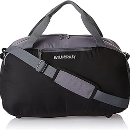 wildcraft Shuttle Polyester Black 50.8 cms Softsided Travel Duffle (8903338009610)-picture-28
