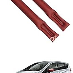 LOVMOTO Universal Car Gap Filler Organiser Car Seat Gap Filler, Car Seat Gap Organiser, PU Leather Car Accessories, Car Seat Console Side Pockets for Storage Comfortable With No-te E Po-wer-image-35