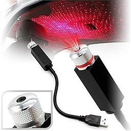 USB Laser Light 360 Degree Rotation Use for Disco Light/Night Light/Room/Car/Party Decoration Car Fancy Lights - (Blackcorded Electric, Led, 5 Volts)-image-38