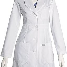 MixStuff Woman's White Long Sleeves XX-Large Lab Coat (Lab Apron)-image-26