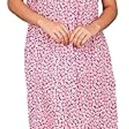 breezly Women's Pure Cotton Nightdress Nightwear for Women Multicolour-picture-16