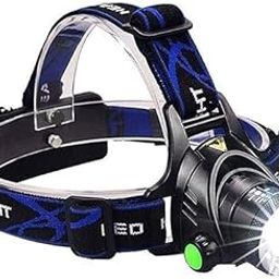 ORGOSCOPIO Super Bright Headlamp, USB Rechargeable Led Head Lamp, IPX4 Zoomable Waterproof Headlight with 4 Modes and Adjustable, Hard Hat Light Perfect for Camping, Hiking, Outdoors, Hunting, Running-picture-12