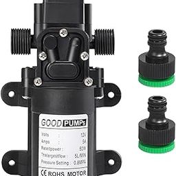 THE STYLE SUTRA® DC 12V 60W Automatic Diaphragm Pump 0.8mpa for Lawn Car Washing Professional | Home & Garden | Home Improvement | Plumbing & Fixtures | Pumps-image-2