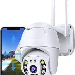GuardWell Full HD1080P Wi-Fi IP66 PTZ V380 PRO Camera Pan Tilt Surveillance Camera, Two Way Audio/Motion Detection/Best Night Vision/Waterproof CCTV Camera/Support Upto 128GB SD-picture-19