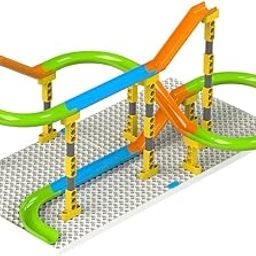 KITIKITTZ Plastic Marble Run Design & Build Own Track Game Toy | 118 Pieces and 4+ Models Track Educational Toy for Kids-28