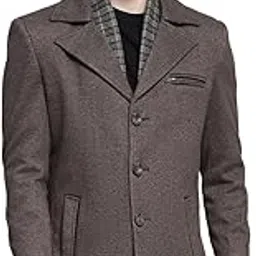 monte carlo Mens Solid Brown Notch Lapel Full Sleeve Coat_224066899-1-36-picture-14