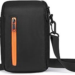 S-ZONE Camera Insert Bag Waterproof Lens Cube Case Compatible with Nikon Canon Sony Fuji for SLR DSLR Mirrorless Lens Cables Accessories-image-69