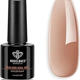 Modelones Builder Nail Gel, 8-in-1 Gel Builder 7ml from BELLE GAGA™ for Nails, Hard Gel Builder Nail Strengthener Extension Gel Nail Polish Rhinestone False Nail Tips Glue Gel in a Bottle, Gifts for Women (014)-image-56
