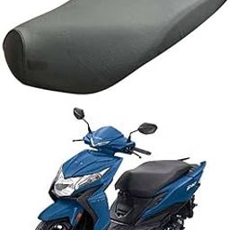 CARBOX Waterproof Durable Faux Leather Single Bike/Scooty Seat Cover Campatibal with for Honda Dio-image-39