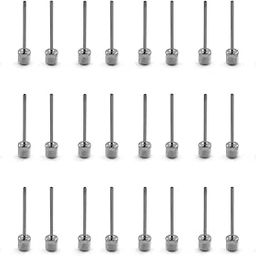 Aifeier ET Air Pump Needles Stainless Steel Inflatable Ball Pump Needles for Basketball Football Volleyball Soccer Ball Rugby Balls, 30 PCS-image-42