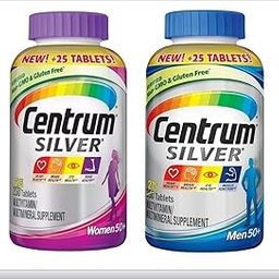 Centrum Silver Women 50+ & Men 50+ Multivitamins - 275 Tabs-image-0