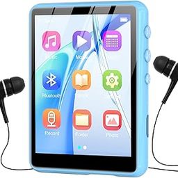 64GB MP3 Player with Bluetooth 5.3, Portable Music Player with 2.4" Full Touch Screen, Lossless Sound Digital Audio Player, HD Speaker-7