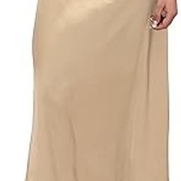 Women's Satin Petticoat (Beige)-image-73
