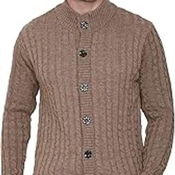 Mens Woollen Buttoned Sweater Full Sleeves for Winters-image-86