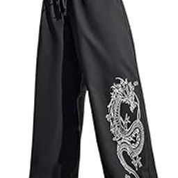 Women Relaxed Loose Fit Easy Wash Joggers Trousers-picture-45
