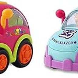 Toy Imagine Friction Car Pack of 2 with Moving Bonnet & Driver Action | Push-and-Go Vehicle Set for Kids (Colour May Vary)-9
