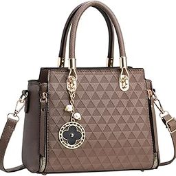 Women's Large Capacity Handbag Fashionable One-Shoulder & Crossbody Bag with Elegant Charm Pendant-image-47