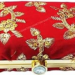 Embroidered Clutch Hand Purse, Wedding Gift Handbag, Decorative Purse for Women and Girls 1Pcs-image-53