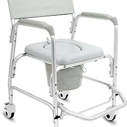 KosmoCare Premium Imported Aluminum Shower Wheelchair-20