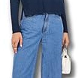 Women’s V-Neck Pullover Sweater | Short Length Regular Fit Acrylic Sweater with Collar & Long Sleeves | Casual Winter Wear-picture-0