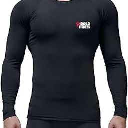 Men Full Sleeve Compression Regular Fit T-Shirt - Athletic Base Layer Tights for Fitness-image-19