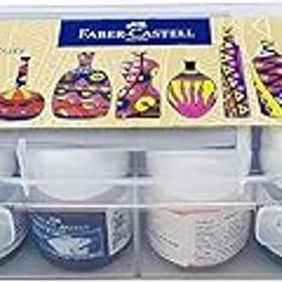 Faber-Castell Fabric Colours - 10ml Each (Pack of 12), Assorted-24