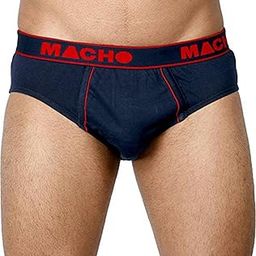 Macho Smart Cut Cotton Brief Multicolor Pack of 6 (Size :95 cm)-picture-48