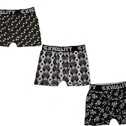 Boy's Cotton Printed Brief Trunk | Comfortable Innerwear Chaddi | Underwear & Undergarments for Daily Use Pack of 3-50