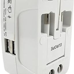 All-in-One Universal Worldwide Travelling AC Adapter Plug (AU/UK/US/EU) International Power Charger Electric USB Power Plug Socket Adaptor-11