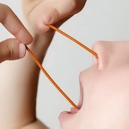 Dgarys Rubber Neti Sutra | Rubber Tube For Nasal Cleansing | Rubber Tube for Yoga | Hygienic, Flexible, Latex-Free | Nasal Cleansing | Reusable & Portable (Pack Of 5)-4