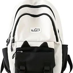 Medium 30L Laptop Backpack – Trendy Kawaii Printed Casual Unisex Bag for School, College & Office | 17-Inch Water-Resistant, Stylish & Spacious Travel Backpack-picture-14