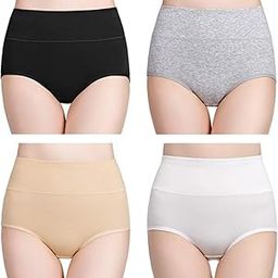 Hipster Seamless Panties for Women High Waist Cotton Panties (Pack of 4 High Waist Img 1 to 17)-picture-46