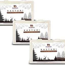 Kasturi Premium Wet Dhoop Charcoal Free| Long Lasting Fragrance for Home, Air Purifier Pack of 3-image-8