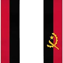 Angola Flag Graduation Shawl Sash Stole Wraps Scraf For International Study Pride Women Men-image-76