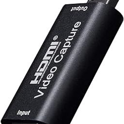 DooBuy HDMI Video Audio Capture Card USB2.0 1080p HDMI Video Capture Device Supports VLC, OBS, Amcap, Software and Cameras, Computers, Mobile Phones, Set-Top Boxes, PS4 Etc. - Black-23