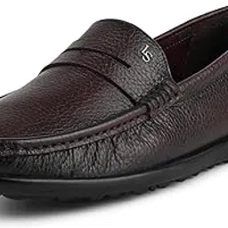 louis stitch Italian Milled Leather Formal Shoes for Men | Ultra Lightweight Men’s Slip On Solid Formal Loafers | Comfortable for Long Hours | LSPDFL-picture-39
