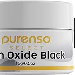 Select - Iron Oxide Black Powder, 15g I For Cosmetic, Polyurethane Resin, Art Clay and Flooring-picture-25